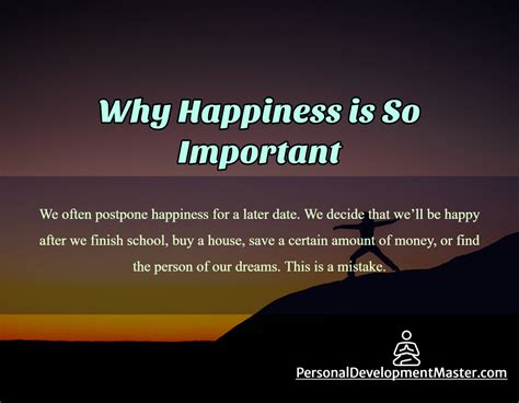 Why is passion important for happiness?