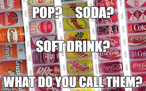 Why is pop called soda?