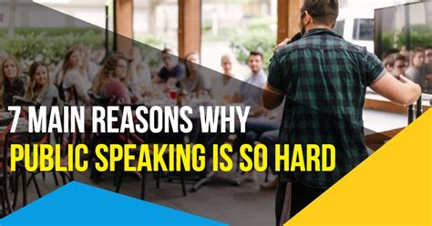 Why is public speaking so hard?