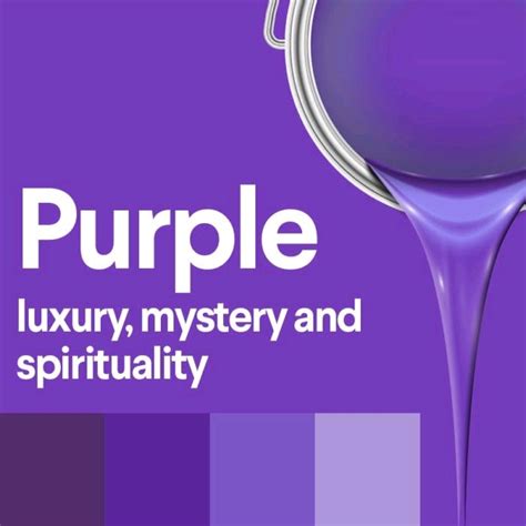 Why is purple luxury?