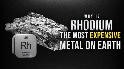 Why is rhodium so expensive now?