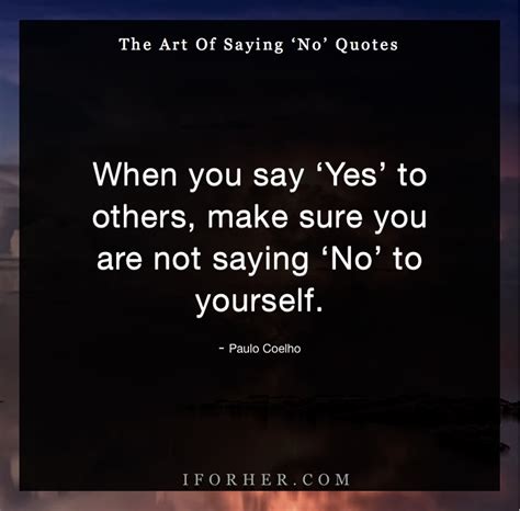 Why is saying no better than saying yes?