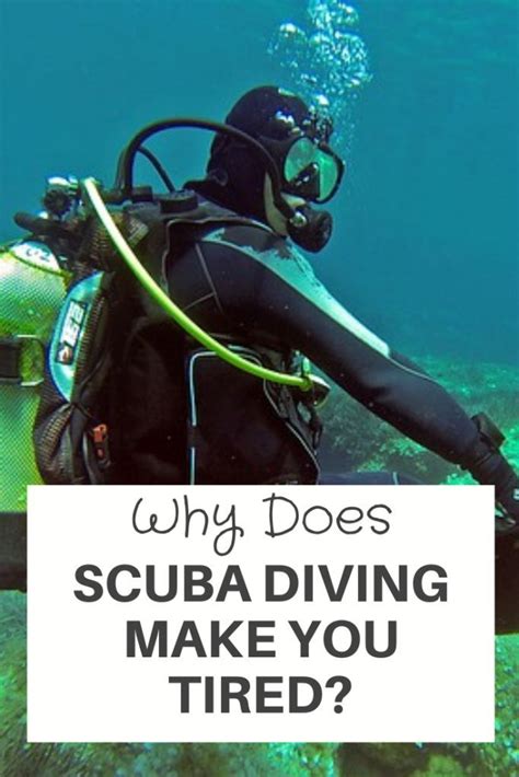 Why is scuba diving so tiring?
