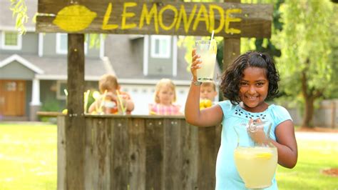 Why is selling lemonade good?