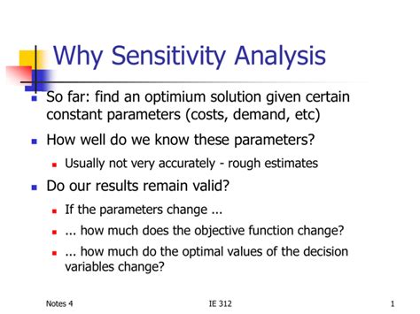 Why is sensitivity of a sensor important?