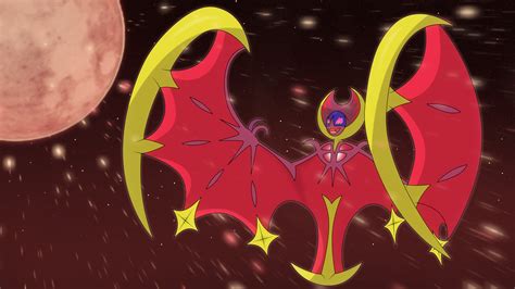 Why is shiny Lunala red?