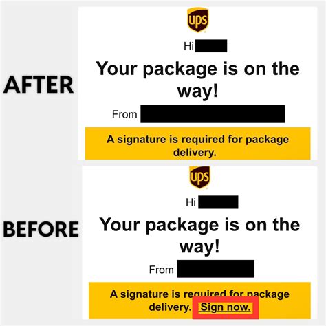 Why is signature required for delivery?