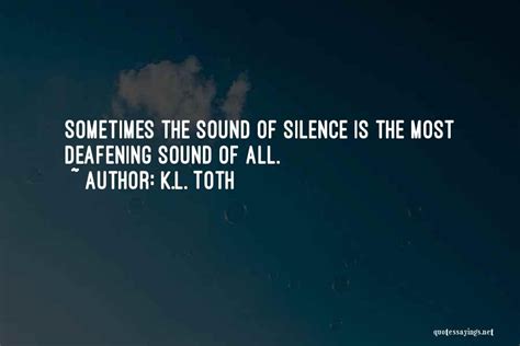 Why is silence so deafening?