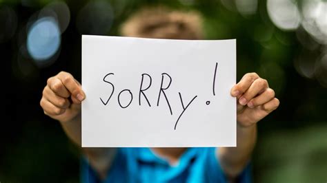 Why is sorry so powerful?