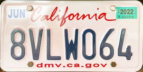 Why is the California license plate so plain?