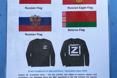 Why is the Russian flag banned?