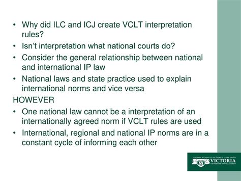 Why is the VCLT important?