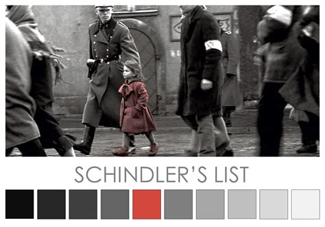Why is there color in Schindler's List?