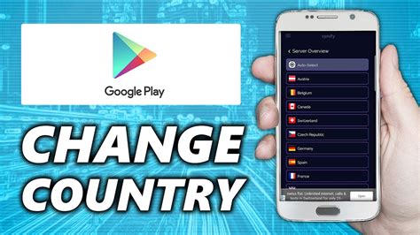 Why is there no option to change country on Google Play?