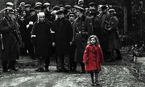 Why is there red in Schindler's List?