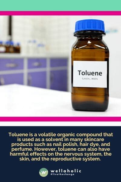 Why is toluene banned?
