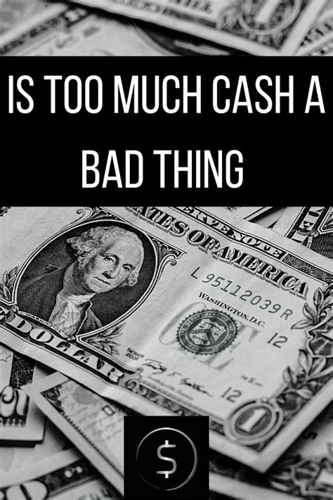 Why is too much cash bad?