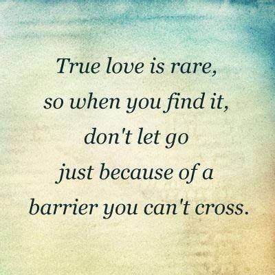 Why is true love rare?