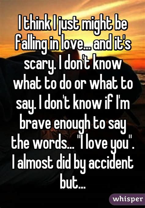 Why is true love so scary?