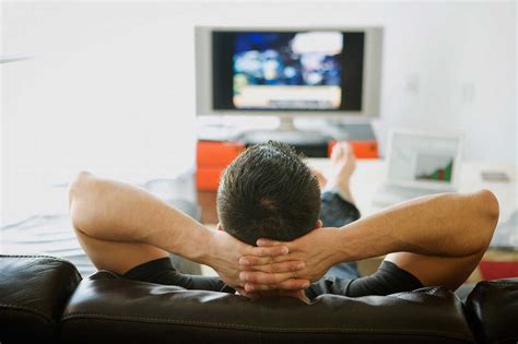 Why is watching TV while lying down bad?