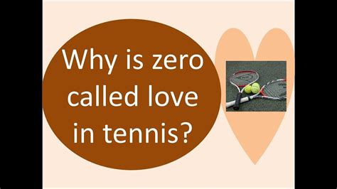 Why is zero called love in badminton?