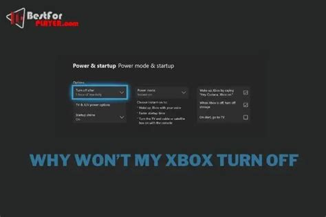 Why isn't my Xbox turning off?