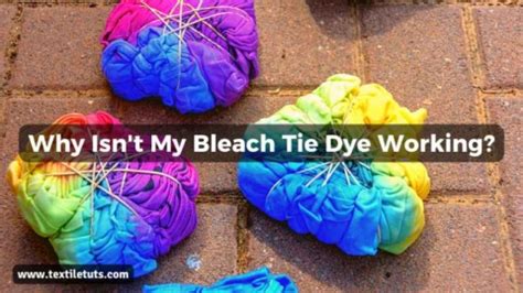 Why isn't my fabric dye working?