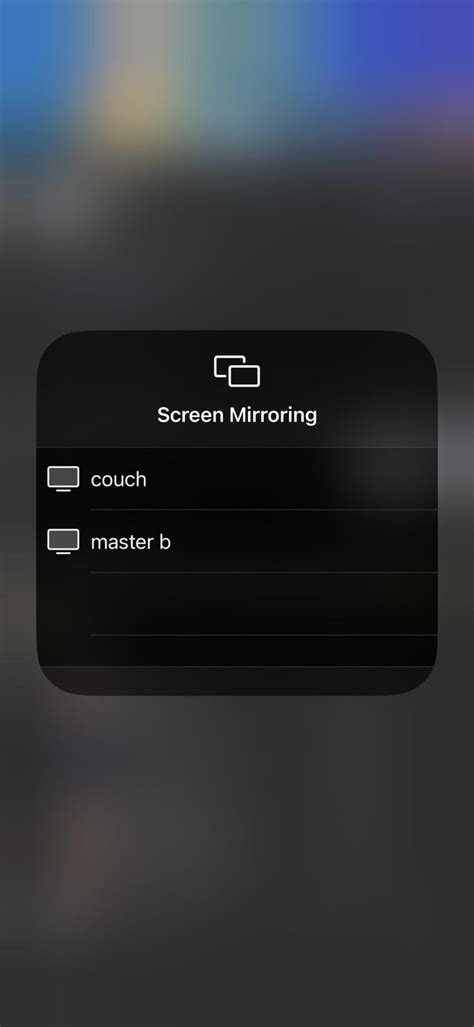 Why isn't my iPad showing up on screen mirroring?