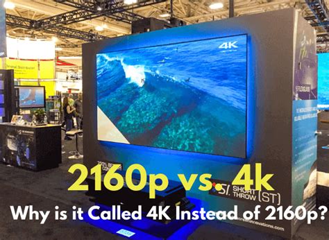 Why isn t 4K called 2160p?