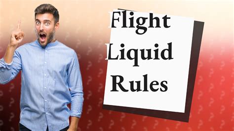 Why liquid is not allowed in flight?