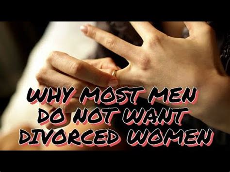 Why men do not want divorce?