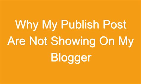 Why my Blogger blog is not showing in Google search?