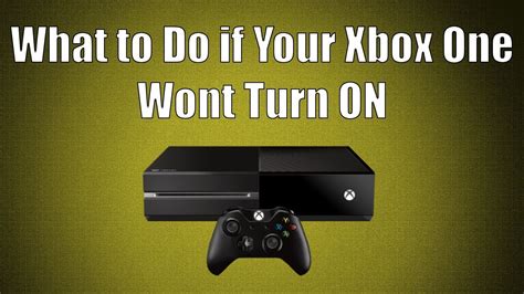 Why my Xbox One won't turn on?