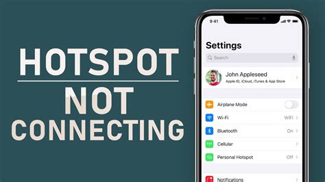 Why my iPhone hotspot is not connecting to Android TV?