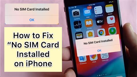 Why my iPhone is not accepting SIM card?
