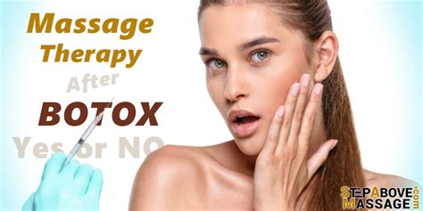 Why no massage after Botox?