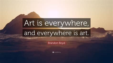 Why not everything is art?