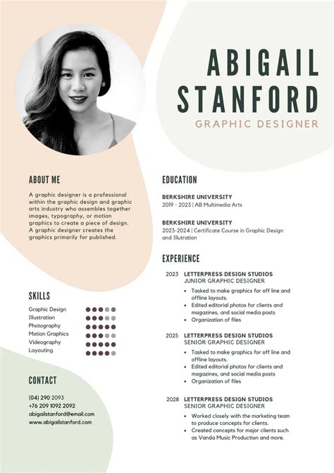 Why not use Canva for CV?