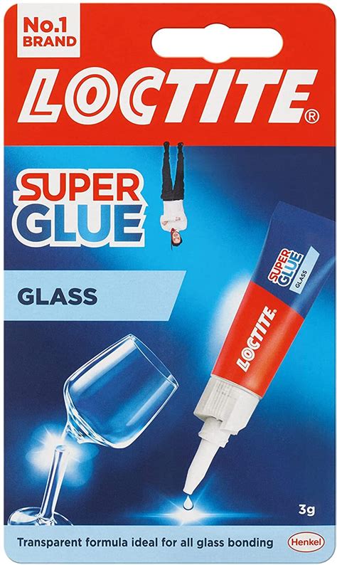 Why not use super glue on glass?