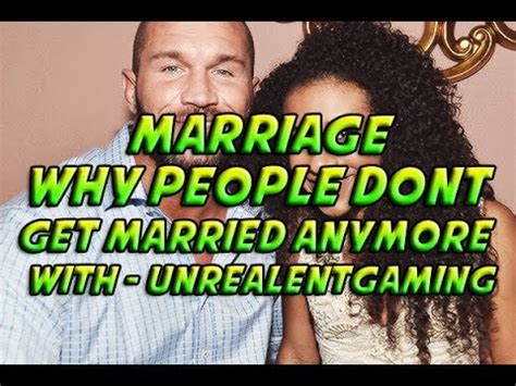 Why people don t marry anymore?