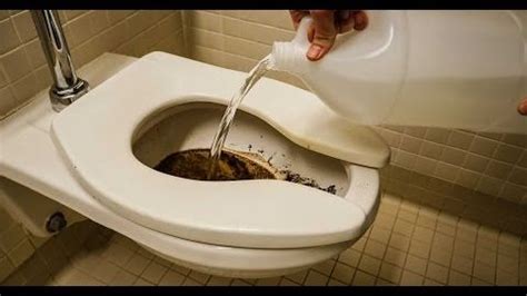 Why pour vinegar in toilet overnight?