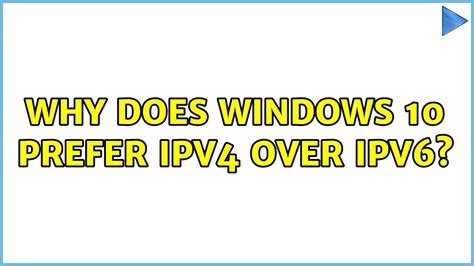 Why prefer IPv6?