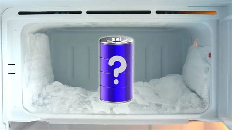 Why put batteries in the freezer?