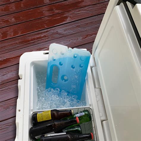 Why put ice on the bottom of cooler?