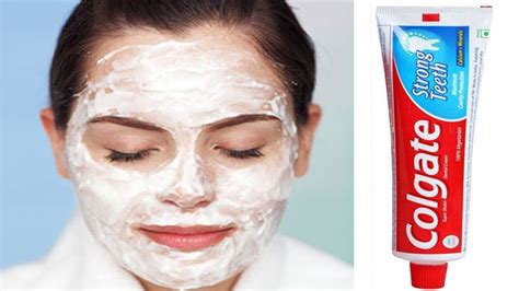 Why put toothpaste on your face overnight?