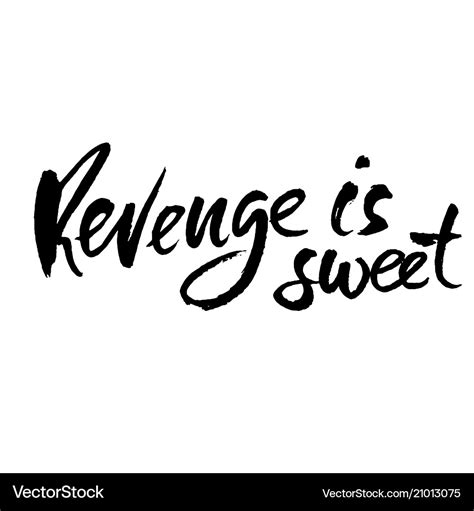 Why revenge is sweet?