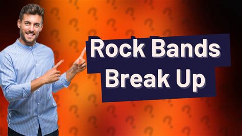 Why rock bands break up?