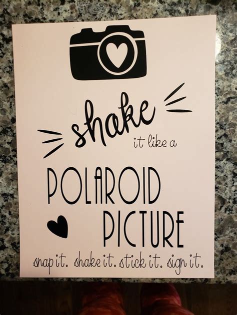 Why shake it like a Polaroid picture?