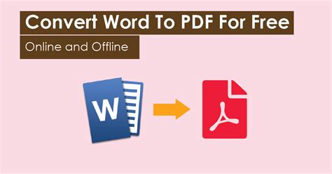 Why should I convert Word to PDF?