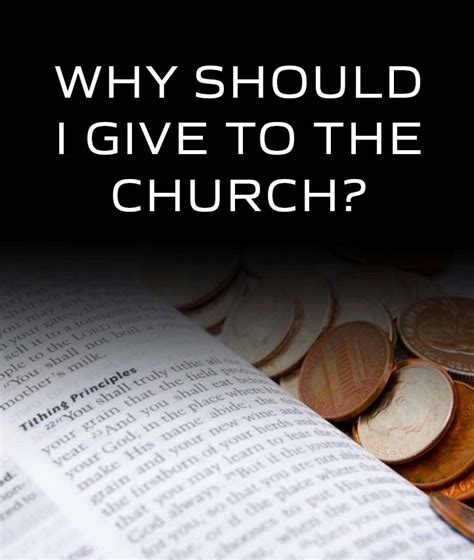 Why should I give my money to God?